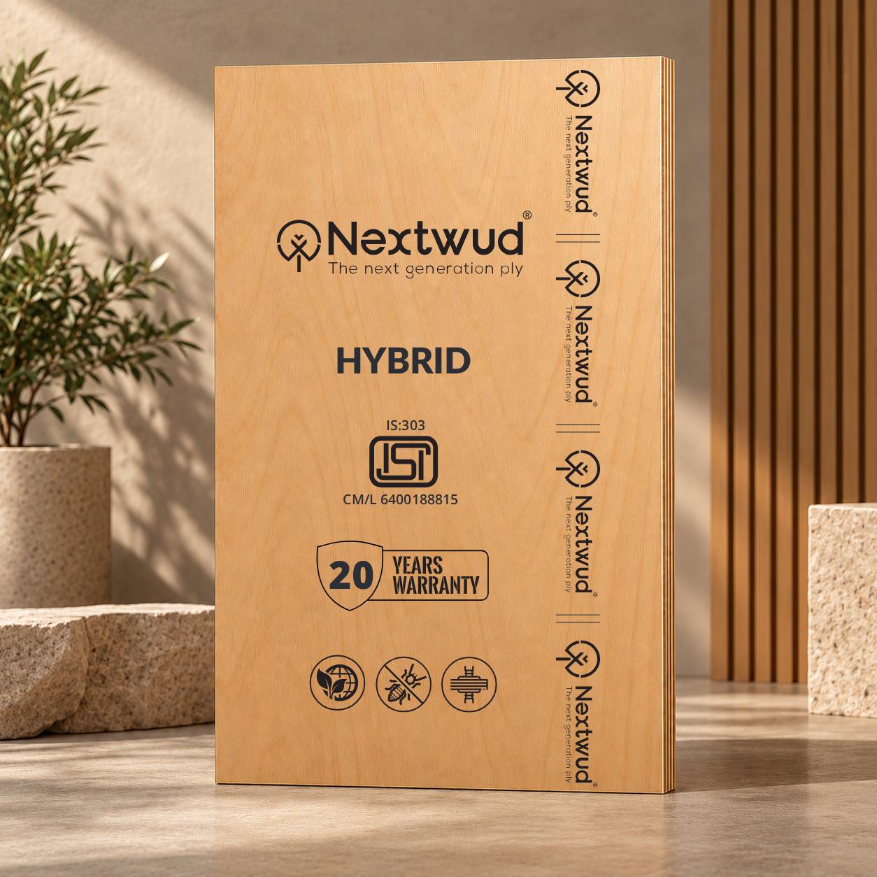 NEXTWUD BWP Hybrid Grade PLY IS:303