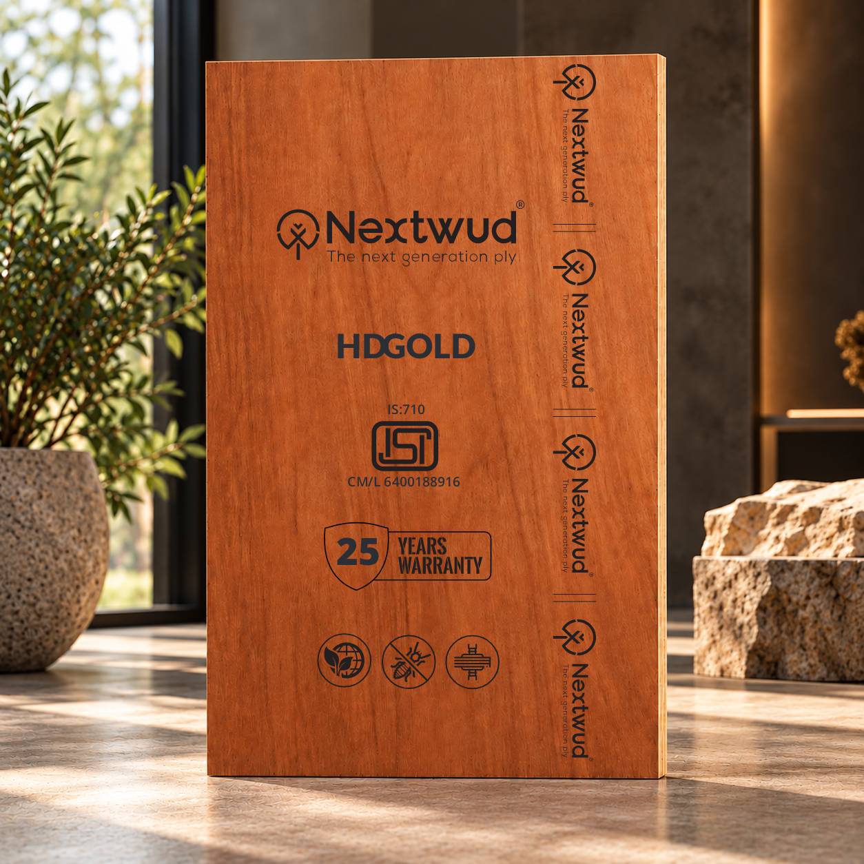 NEXTWUD HD Gold Marine Grade PLY IS:710